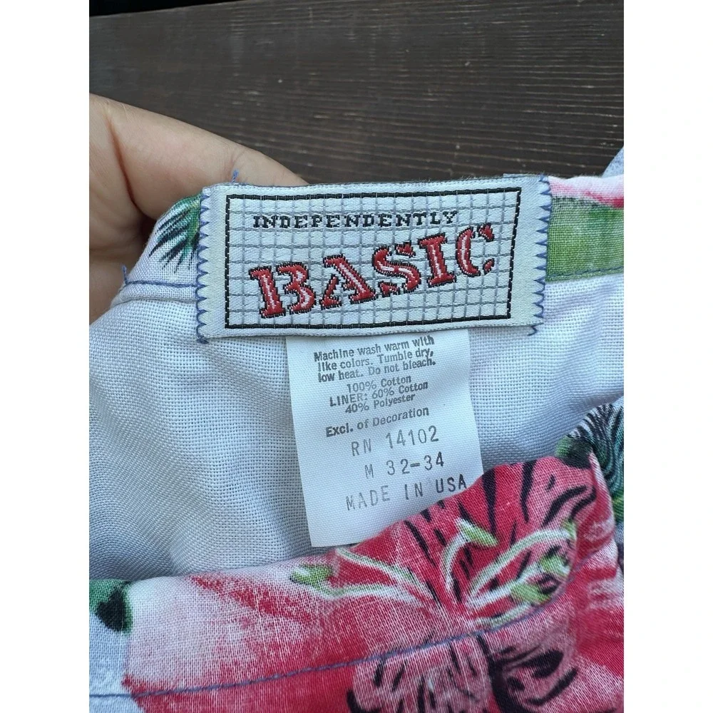 Vintage New Cotton Surfer Made In USA Independently Boardshorts 5